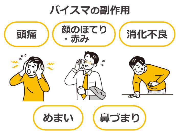 バイスマの副作用は？詳しい症状や対処法を徹底解説